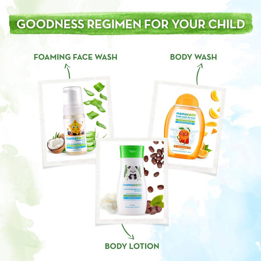 Mamaearth Original Orange Body Wash For Oat Protein - 300 ml