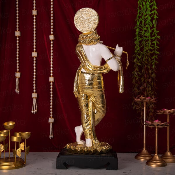 Svastika Standing Lord Krishna Statue