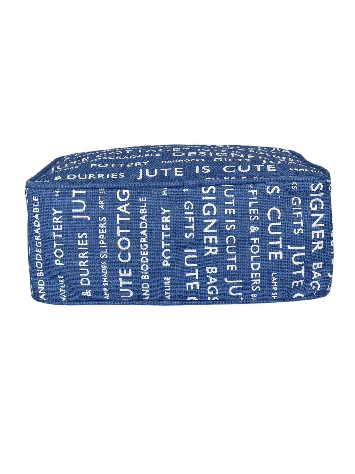 Jute Cottage Tape Handle Lunch Zipper (Jute Cottage Printed)
