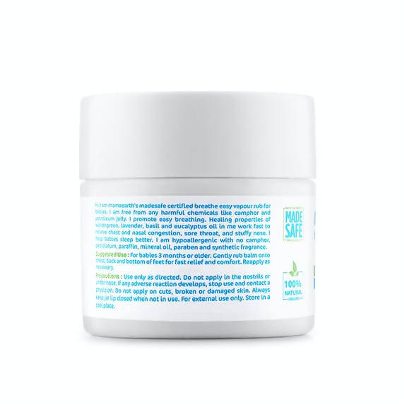 Mamaearth Breathe Easy Vapour Rub for Babies - 50 ml