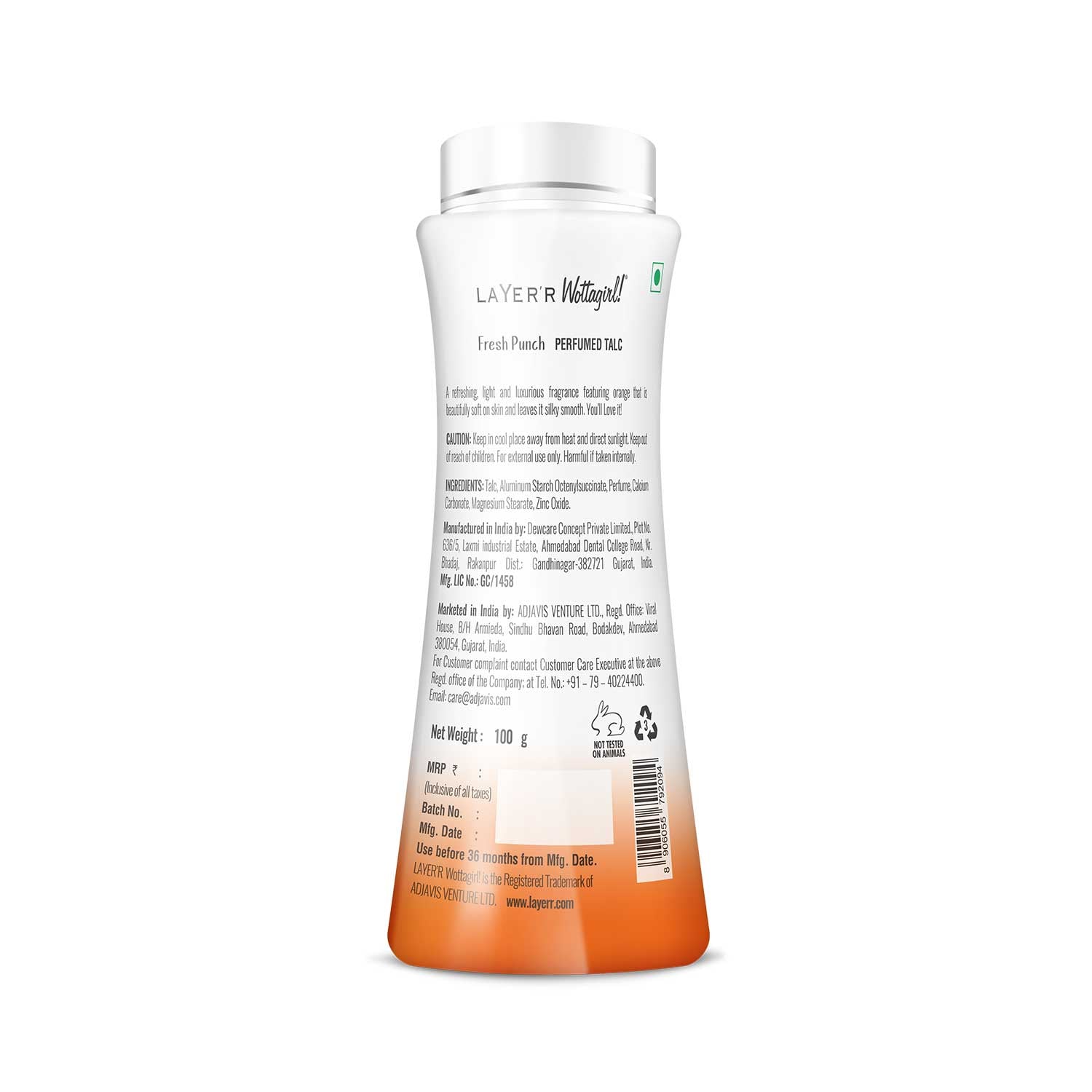 Layer'r Wottagirl Fresh Punch - 100 gms - DesiPick