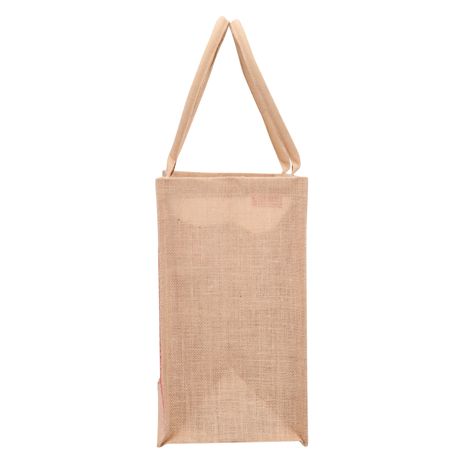 Jute Cottage 3 Mango Print Shopping Zipper 100% Genuine Jute