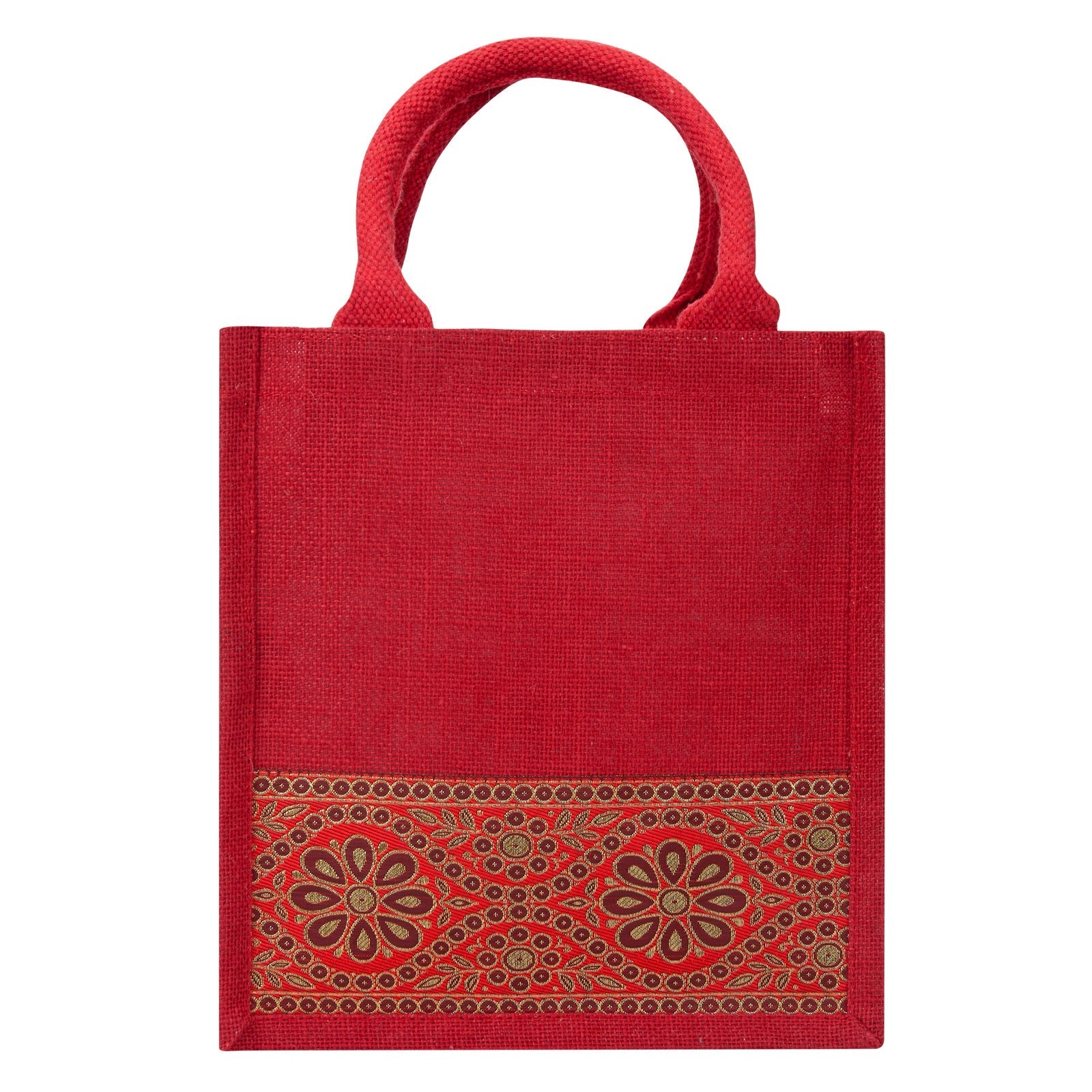 Jute Cottage Lace Zipper Lunch Bag