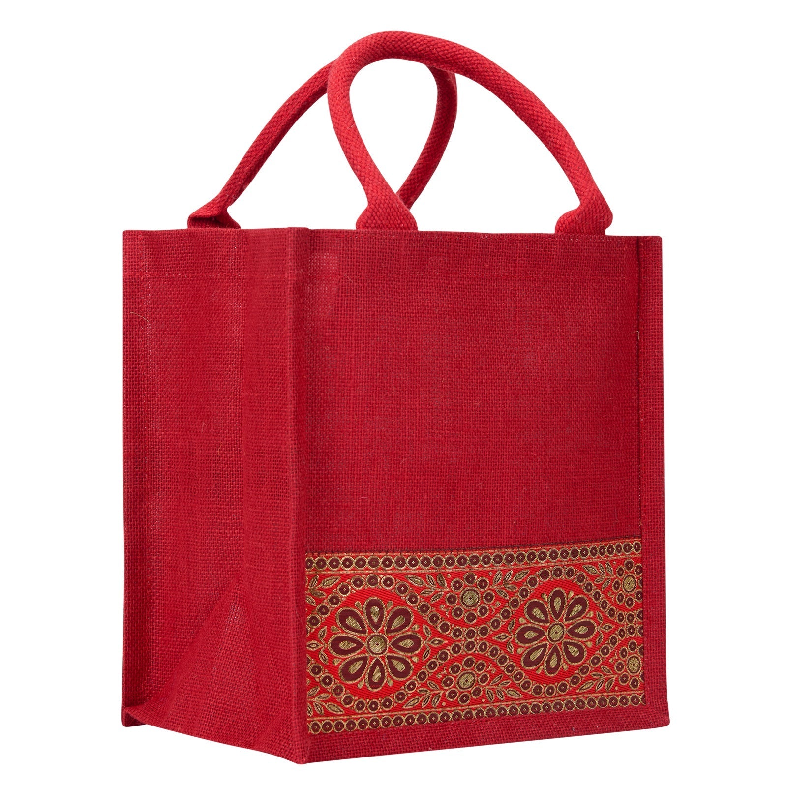 Jute Cottage Lace Zipper Lunch Bag