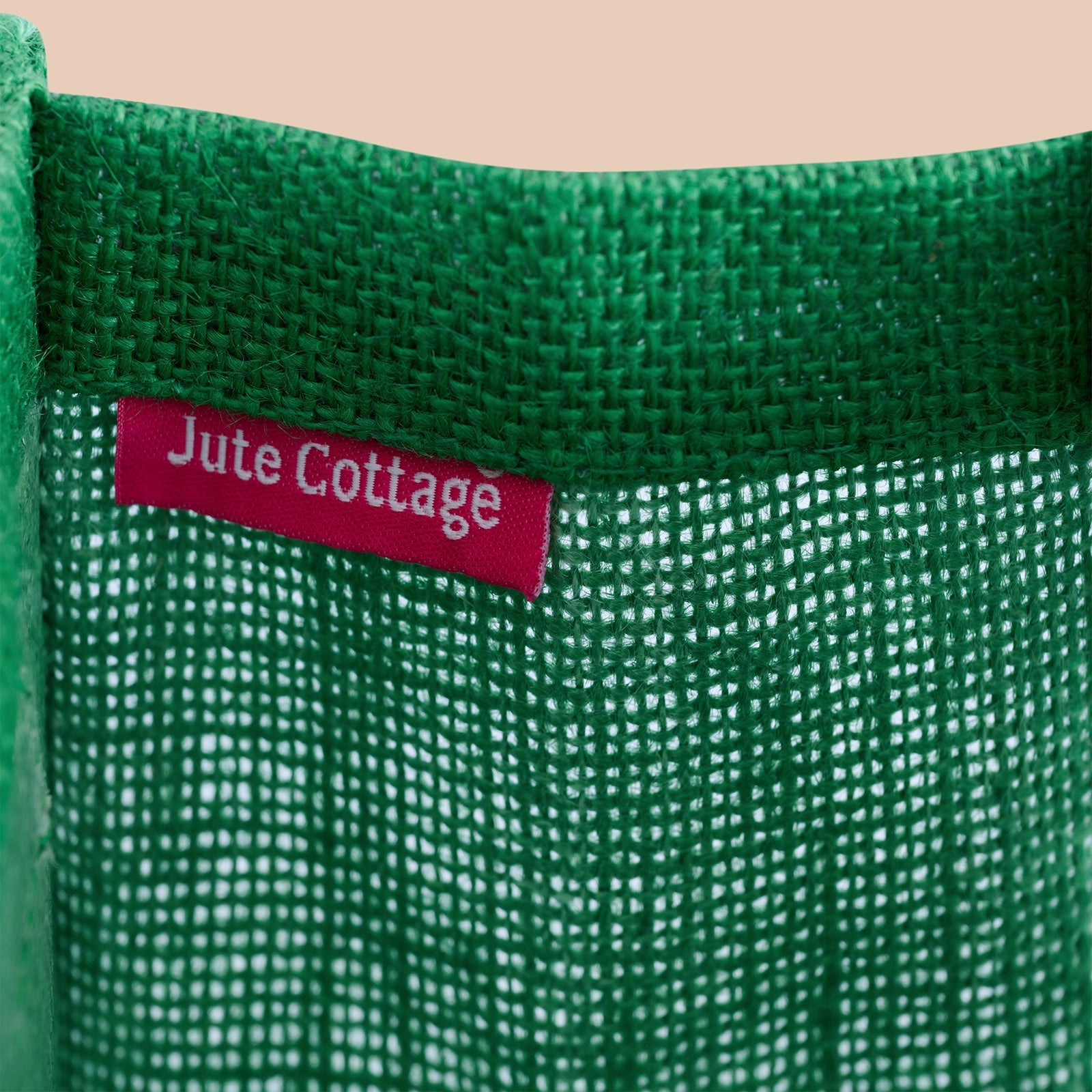 Jute Cottage Bottle Bag Warli Print