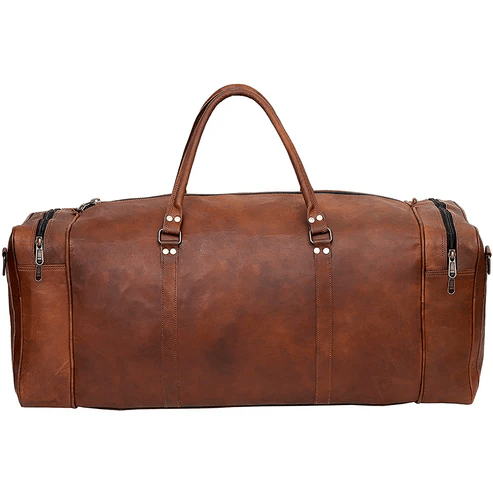 CraftShades Leather Duffle Bag – Premium Quality and Versatility