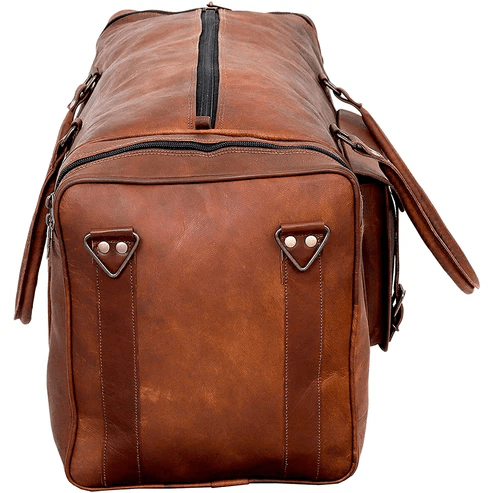 CraftShades Leather Duffle Bag – Premium Quality and Versatility