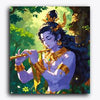 Paint Waint Shree Krishna Playing Flute Janmasthami