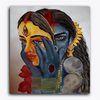 Paint Waint Maa Durga Two Mirrored Face