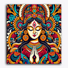 Paint Waint Multicolor Mataji Portrait