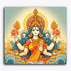 Paint Waint Lakshmi Maa Art