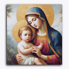Paint Waint Mother Marry and Jesus