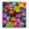 Paint Waint Colorful Flowers of Garden