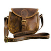 Craftshades – 7.9 Inch Buffalo Leather Sling Bag for Girls and Boys
