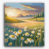 Paint Waint Blossoming Flowers