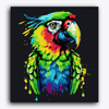 Paint Waint Cute Colorful Parrot