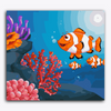Paint Waint Clown Fish Family