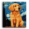 Paint Waint Golden Retriever Puppy