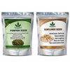 Havintha Pumpkin Seeds and Sunflower Seeds Combo Pack - Each 227 grams - Pack of 2
