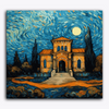Paint Waint Castle Van Gogh Style