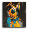 Paint Waint Funny Smiling Dog