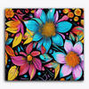Paint Waint Flower Blue Pink