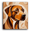 Paint Waint Brown Dog