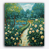 Paint Waint Garden Van Gogh Style