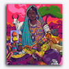 Paint Waint Village Life Art