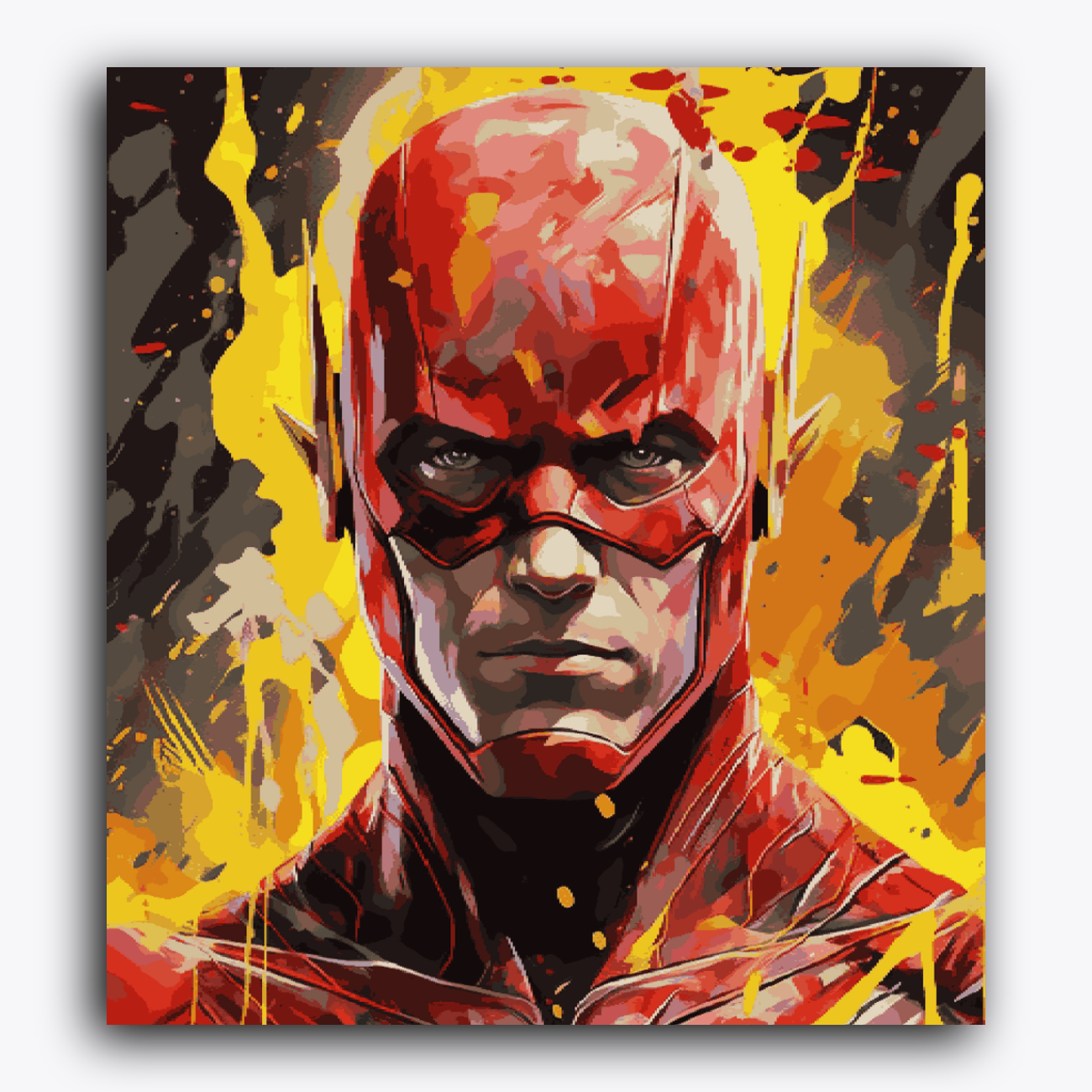 Paint Waint Flash Man - DesiPick