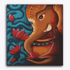 Paint Waint Ekdanta's Portrait Ganesha