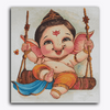 Paint Waint Bal Ganesha on Swing