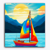Paint Waint Boat with Colors