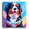 Paint Waint Colorful Dog