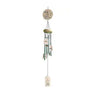 Relive Store Wind Chime 4 Silver Pipes Good Luck Hight 35 Inch.