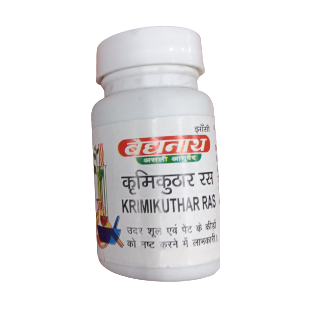 Baidyanath Krimikuthar Ras 80 Tablets | DesiPick Australia - DesiPick