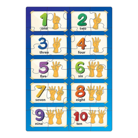 FunBlast Number Jigsaw Puzzle for Kids Jigsaw Puzzle for Kids - DesiPick