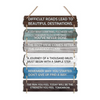 Angel Infinite Inspirational & Motivational Quotes Wooden Wall Hanging Wall Hanger For Homedecor