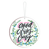Blue Finch Good Vibes Only Wall Or Front Door Hanging Home Office Decor Item Positive Quotes