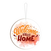 Blue Finch Welcome To Our Home Decor Wall Hanging Sign Decor For Living Room Decoration