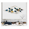 DSH Crafting Your Curiosity Metal Leaves Wall Hanging Wall Decor Metal Wall Art Egg Leaf