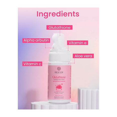 Bioever Brightening Glutathione Face Wash - 100 ml - DesiPick Bioever Brightening Glutathione Face Wash - 100 ml - DesiPick