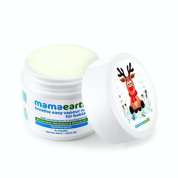 Mamaearth Breathe Easy Vapour Rub for Babies - 50 ml