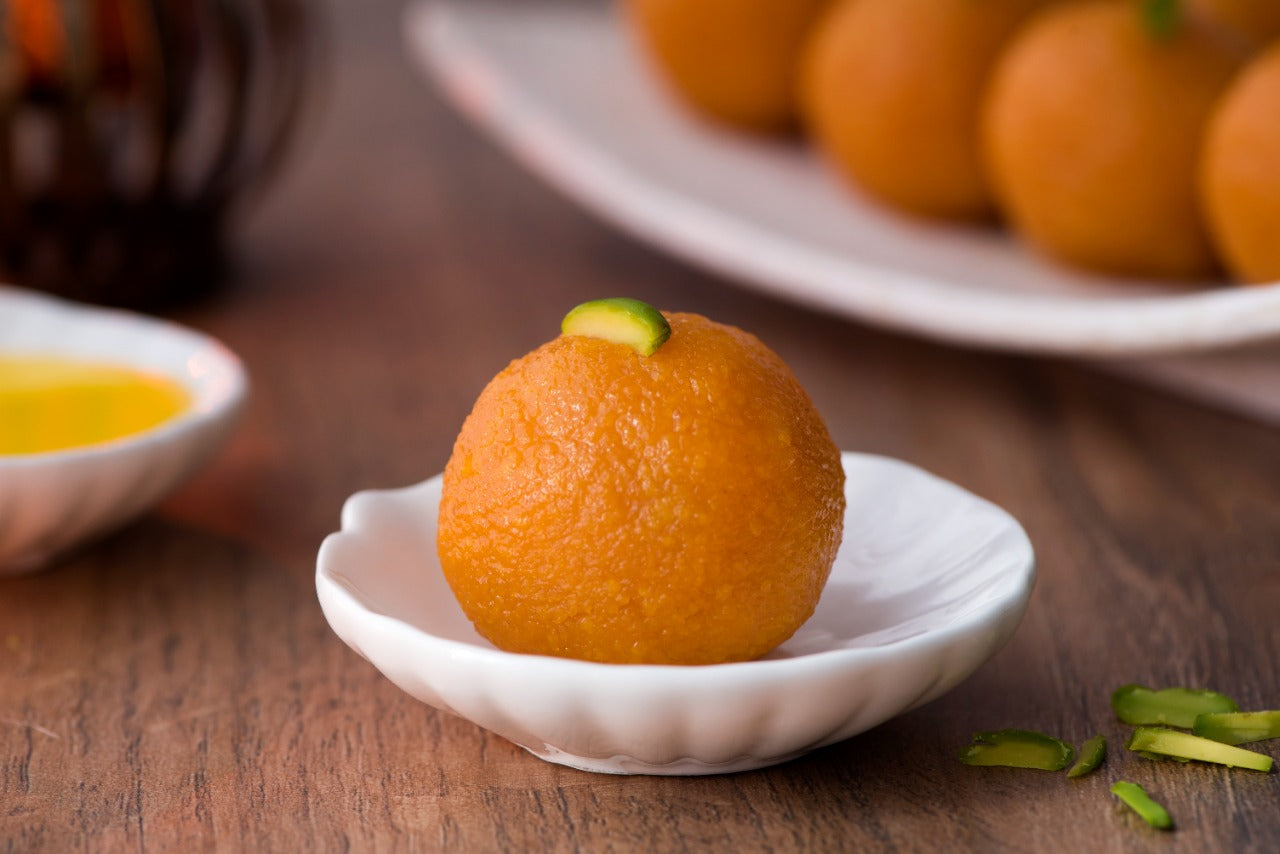 Olive Mithai Shop Moti Choor Laddu - DesiPick