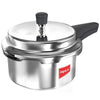 Impex ECO 2 Litre Aluminium Induction Base Outer Lid Pressure Cooker Silver
