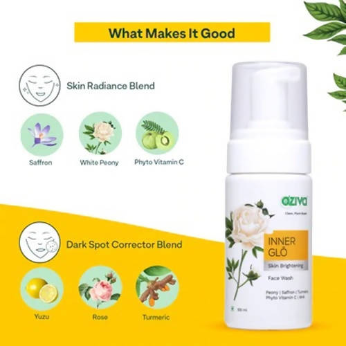 OZiva Inner Glō Skin Brightening Facewash - 100 ml