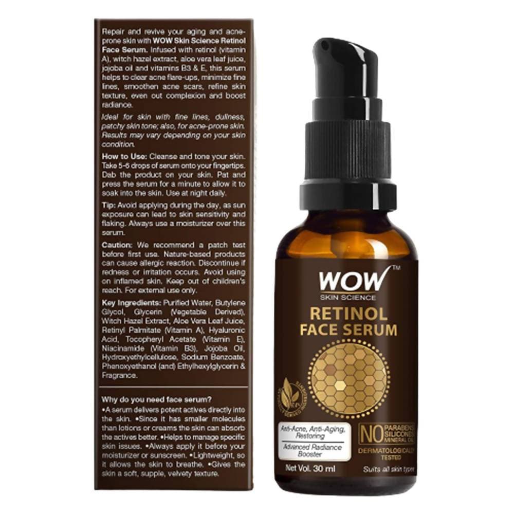 Wow Skin Science Retinol Face Serum - 30 ml