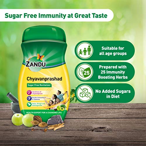 Zandu (Sugar Free) Chyavanprashad - 900 Gms