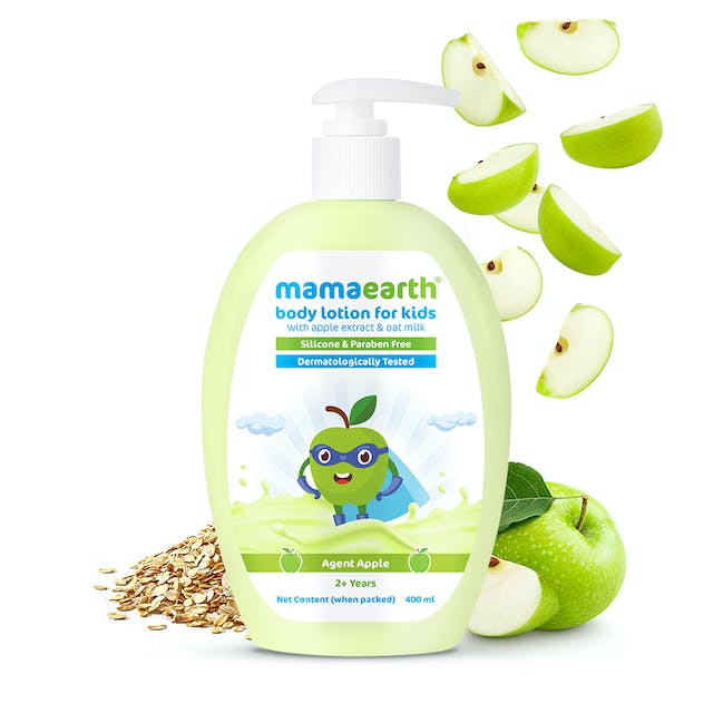 Mamaearth Agent Apple Body Lotion for Kids - 400 ml