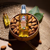 Buds&Berries Almond Hair Oil for long lasting conditioining |No Mineral Oil, No Silicone  - 100 ml